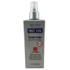 John Frieda Frizz-Ease Straightening Spray 6.7 oz Discontinued 2004 Edition NEW